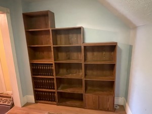 lot 191 image: Three Bookshelves