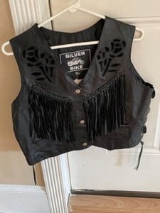 lot 224 image: New Leather Vest Womens