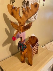 lot 238 image: Wooden Rudolph