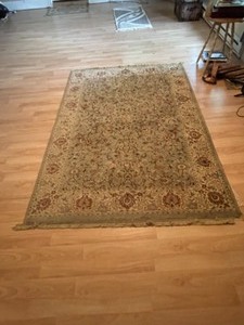 lot 234 image: Large Area Rug Floral Design