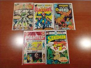 lot 8 image: 5 SilverBronze Age DC Comics