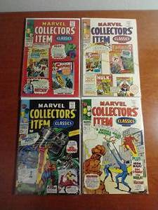 lot 56 image: 4 Marvel Collectors Item Classics Comics - Silver Age