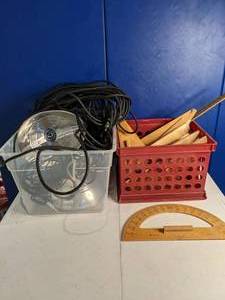 lot 358 image: Assortment of Lighting Accessories and Overhead Projector