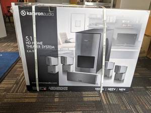 lot 323 image: Kamron Audio 5.1 HD HomeTheater System - New in Box 12