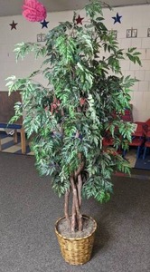lot 162 image: Beautiful Artificial 73 Tree
