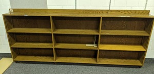 lot 149 image: Large Bookshelf
