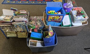 lot 105 image: Mixed Lot of Preschool Toys & Books