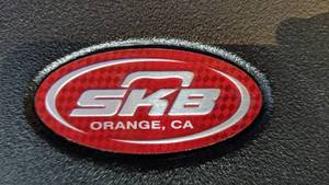 lot 227 image: Black SKB Bass Drum Case