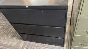 lot 242 image: Lot of (4) Filing Cabinets
