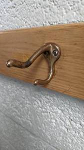 lot 250 image: Row of (18) Coat Hooks