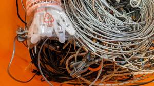 lot 223 image: Lot of Steel Cables and Rigging