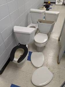 lot 307 image: Lot of (4) Toilets & (2) Seats