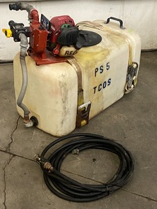 lot 8 image: Commercial Bulk-Liquid Tank With Pump