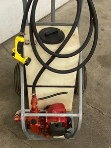 lot 11 image: Honda Portable Gas-Powered Tank Sprayer