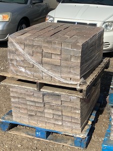 lot 13 image: (4) Pallet Lot Of Paver-Stone Patio  Driveway Stones