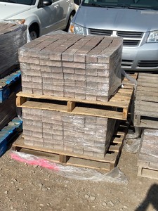 lot 14 image: (4) Pallet Lot Of Paver-Stone Patio  Driveway Stones