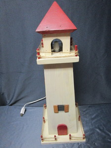 lot 27 image: Wooden Lighthouse