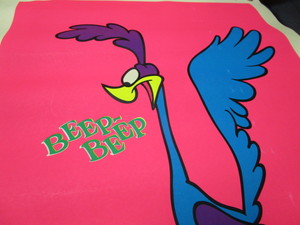 lot 71 image: Vintage Road Runner Poster