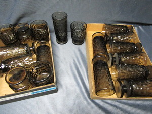 lot 80 image: Smoked Beverage Set
