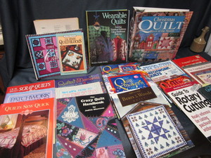 lot 109 image: Quilting Books