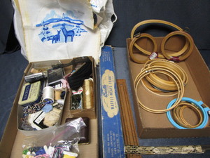 lot 125 image: Embroidery & Notions