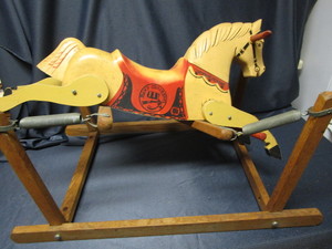 lot 126 image: Spring Horse