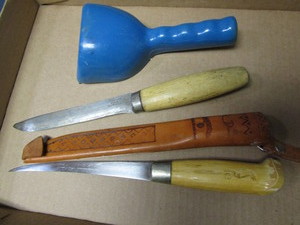 lot 136 image: Rapala & Mora Knives