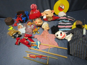 lot 167 image: Puppets