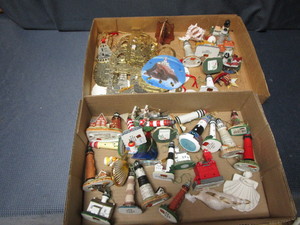 lot 187 image: Lighthouse Ornaments