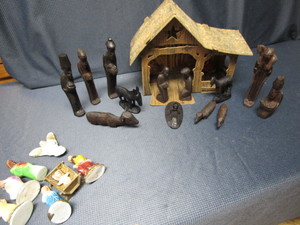 lot 193 image: Nativity - African