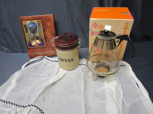 lot 199 image: Pyrex Coffee, Cookbook