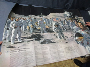 lot 201 image: Apollo Astronaut Poster