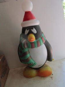 lot 339 image: Penguin Blow Mold