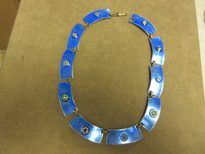 K. DENNING HAND WROUGHT SILVER NECKLACE
