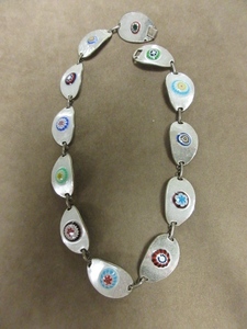 K.DENNING HAND WROUGHT SILVER NECKLACE