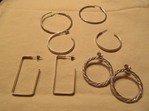 SILVER EARRINGS