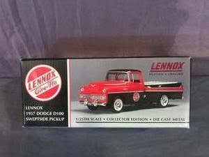 lot 19 image: Lennox 1957 Dodge D100 Sweptside Pickup Bank
