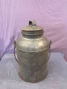 lot 49 image: Vintage Milk Can