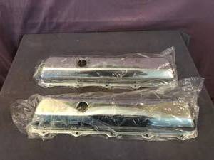 lot 61 image: 10 Hole Chrome Valve Covers