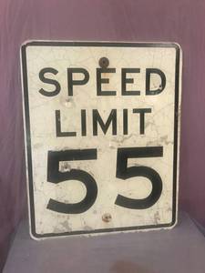 lot 134 image: Decommissioned Road Sign