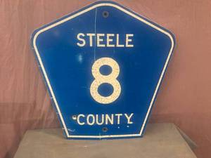 lot 136 image: Decommissioned Road Sign