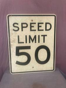 lot 140 image: Decommissioned Road Sign