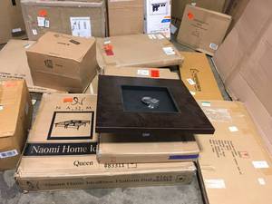 Large of assorted Furniture and Shelves see pictures