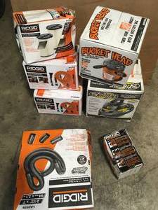 Lot of 2 Shop Vacs and Accesories see pictures