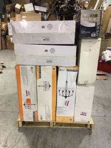 Lot of Assorted Lighting Various Sizes Models and Conditions Orginal Customer Returns See Pics