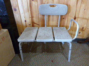 lot 137 image: Handicap Shower Seat
