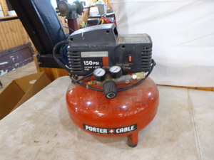 lot 9 image: Porter Cable Portable Air Compressor