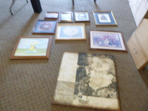 lot 59 image: Floral Artwork