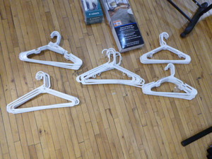 lot 67 image: Plastic Clothes Hangers