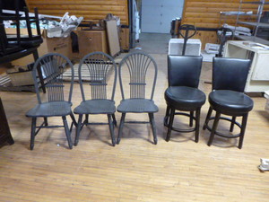 lot 87 image: Dining Chairs